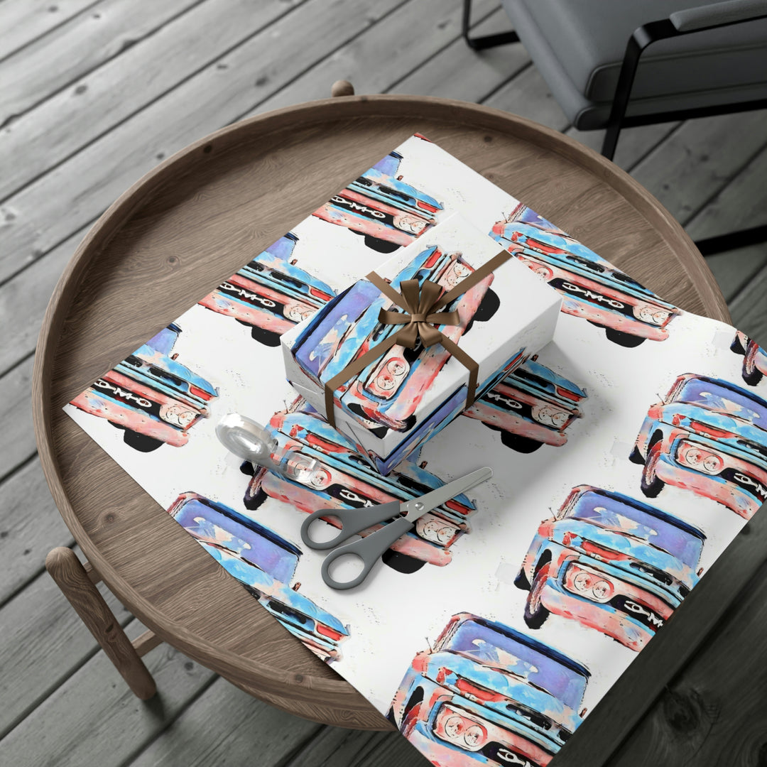 1963 GMC Truck Gift Wrapping Paper