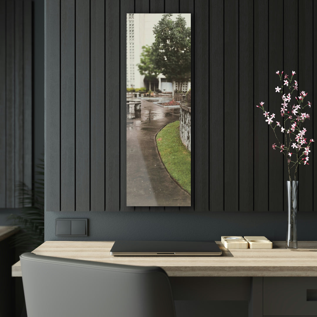 Bob Love Courtyard, Scheffield, AL Acrylic Prints