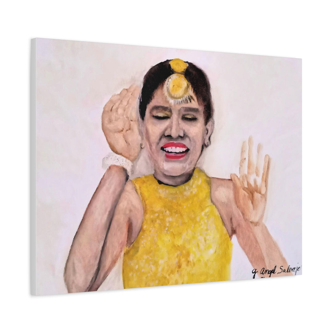 Pretty Little Dancer Matte Canvas, Stretched, 1.25"