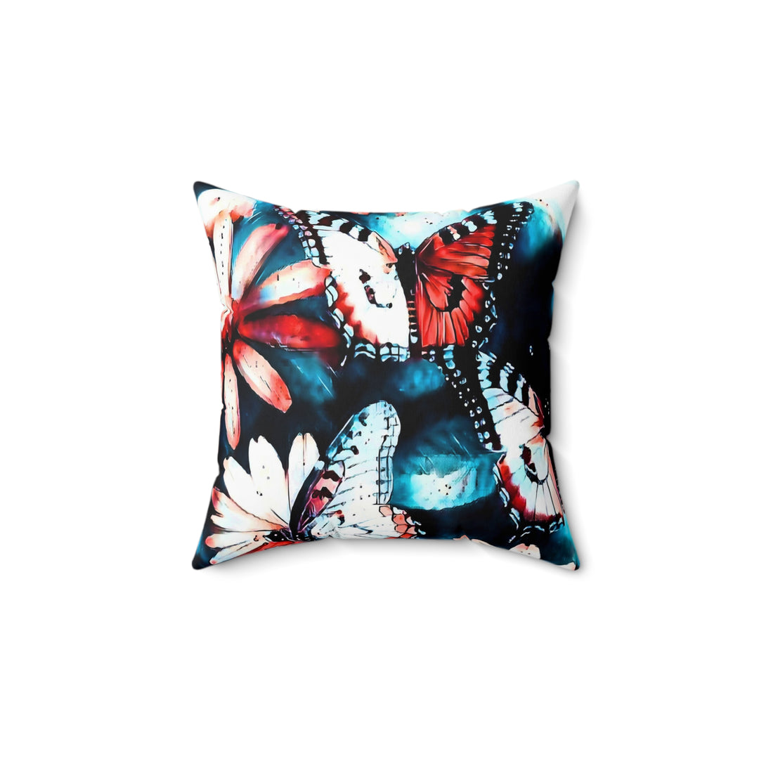 Maybe we are all like Butterflies style 2 Faux Suede Square Pillow