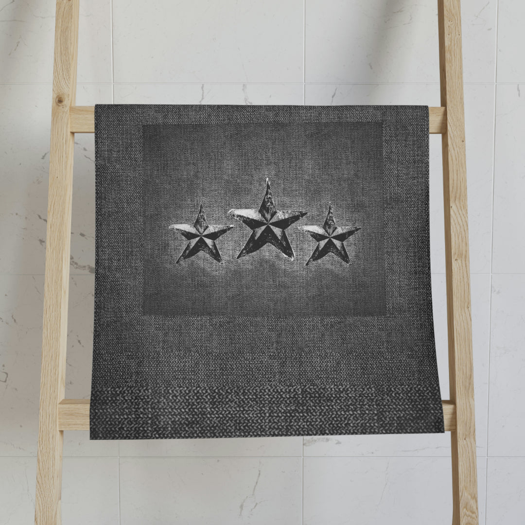 Triple Star Dark grey Hand Towel