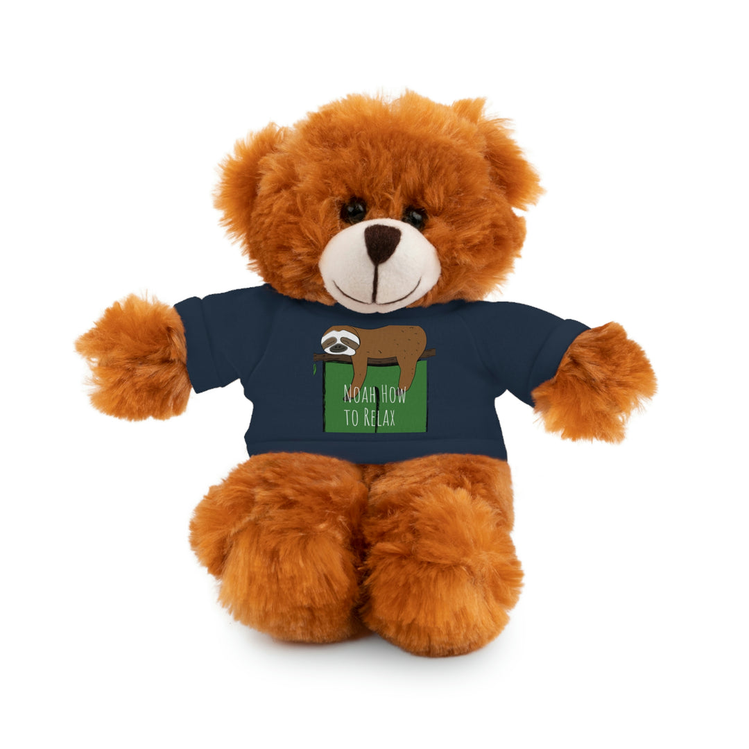 Noah How to Relax Stuffed Animals with Tee