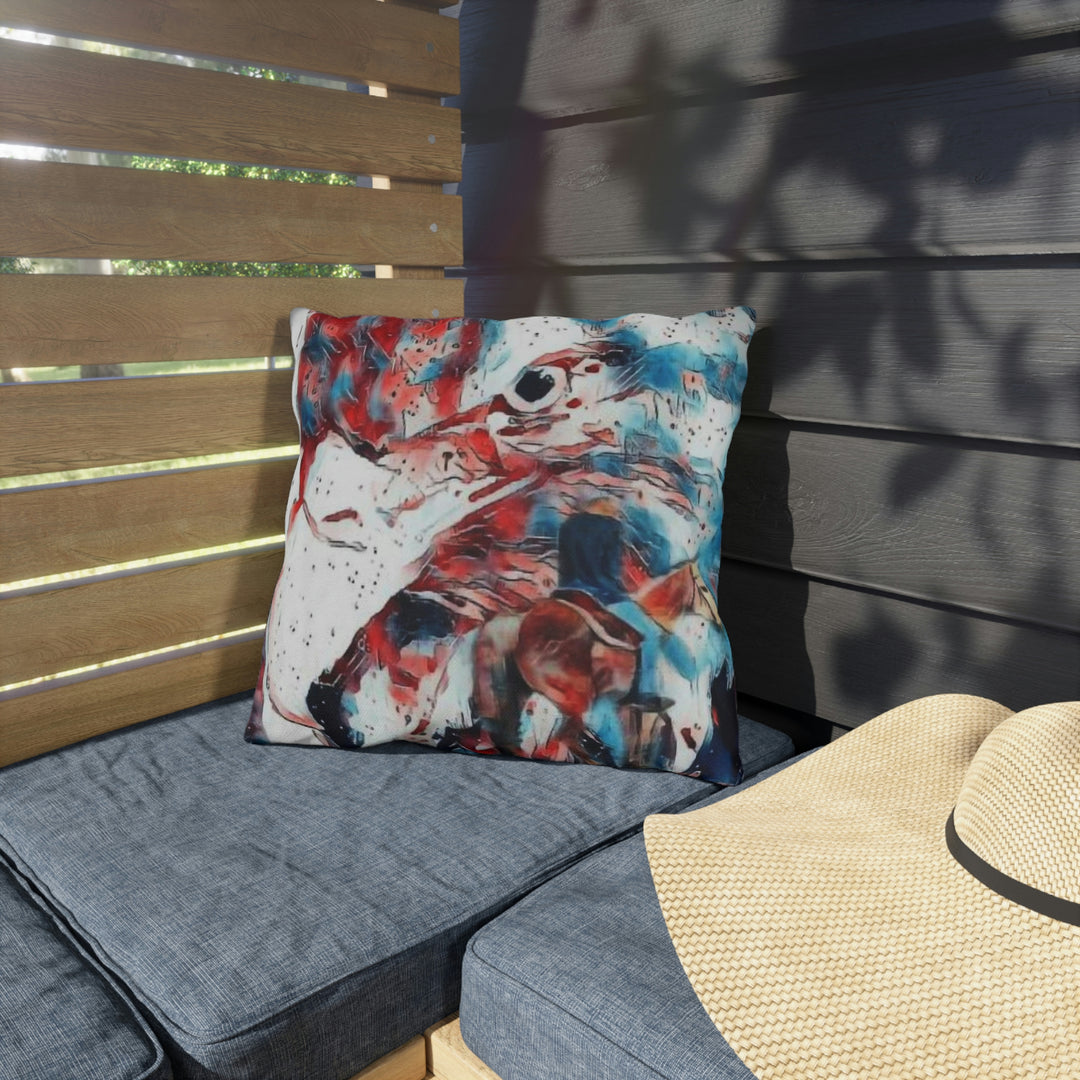 America Land of the Free Outdoor Pillows