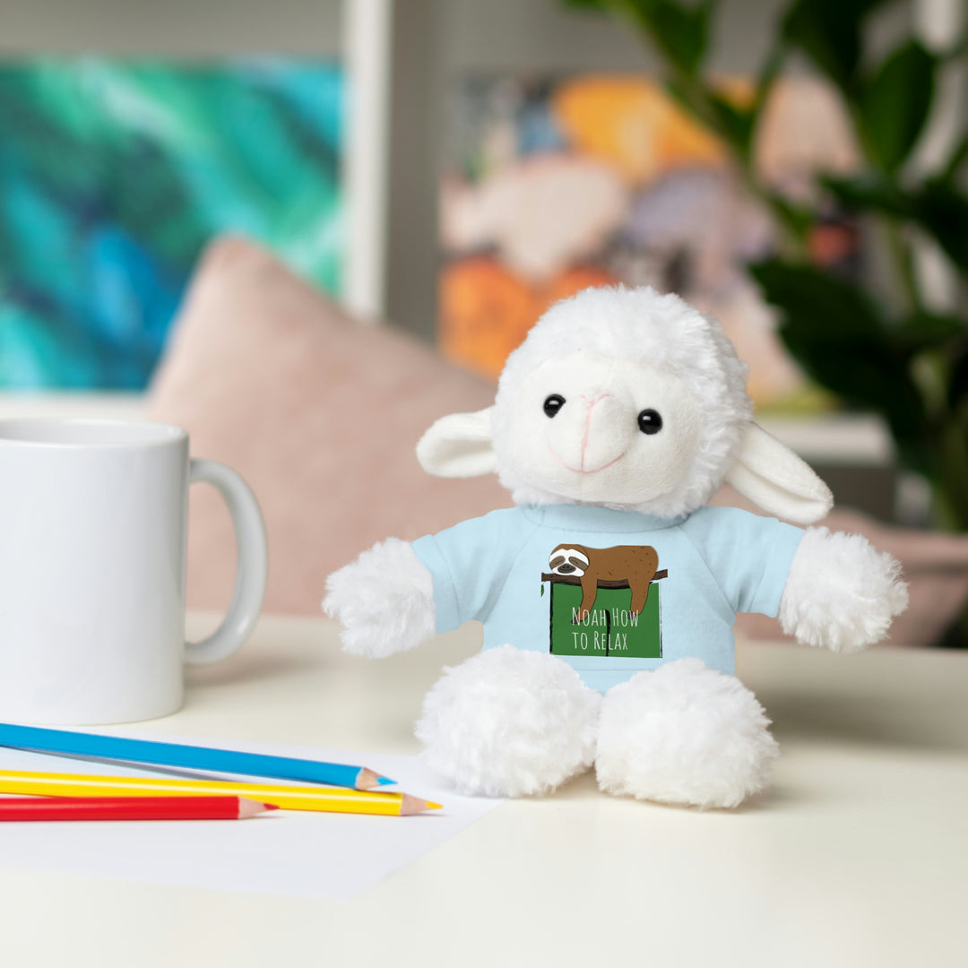 Noah How to Relax Stuffed Animals with Tee