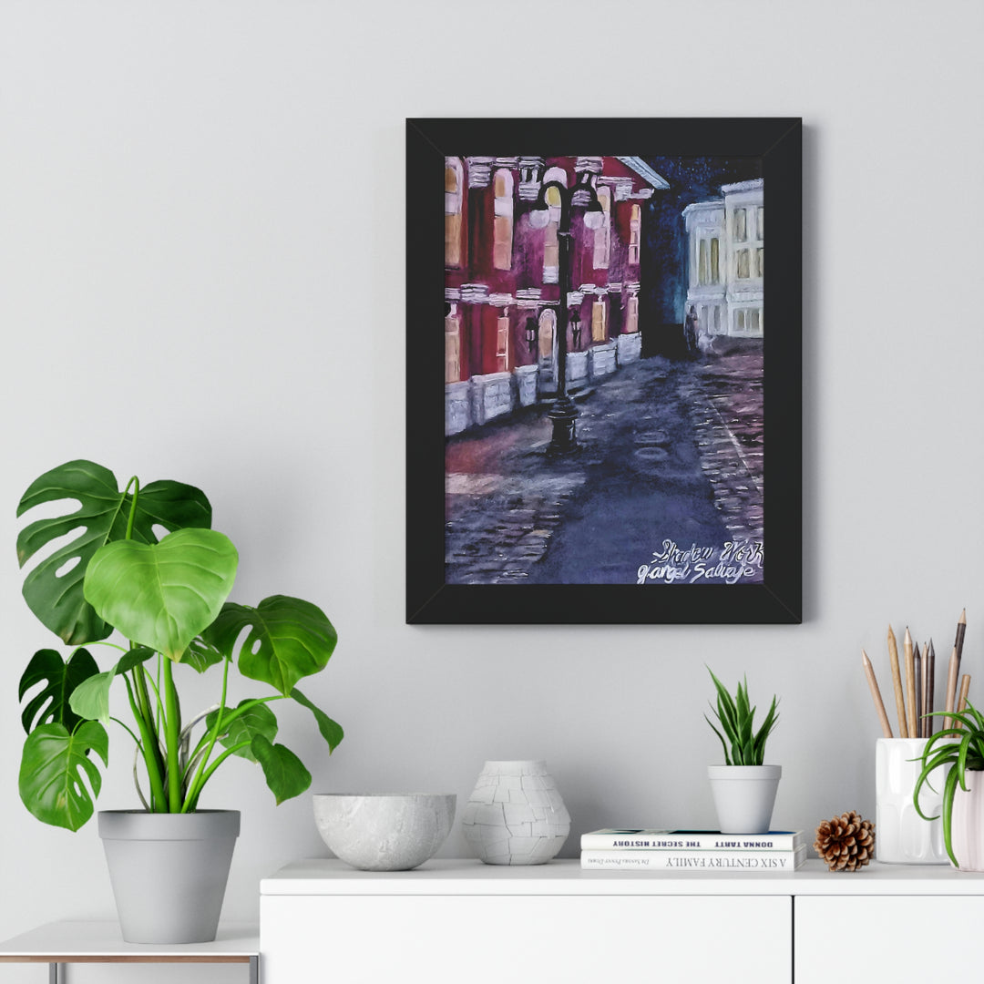Shadow Work Framed Vertical Poster