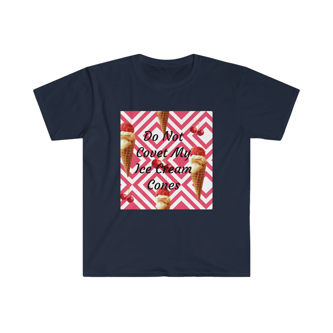 Ice cream cones Unisex Softstyle T-Shirt