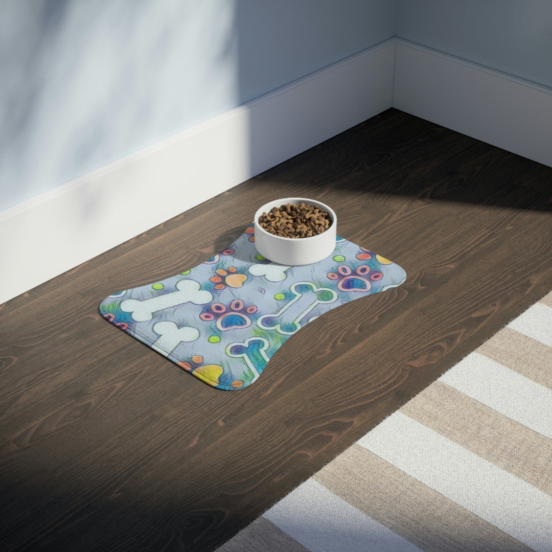 g's cartoon bones Pet Feeding Mats