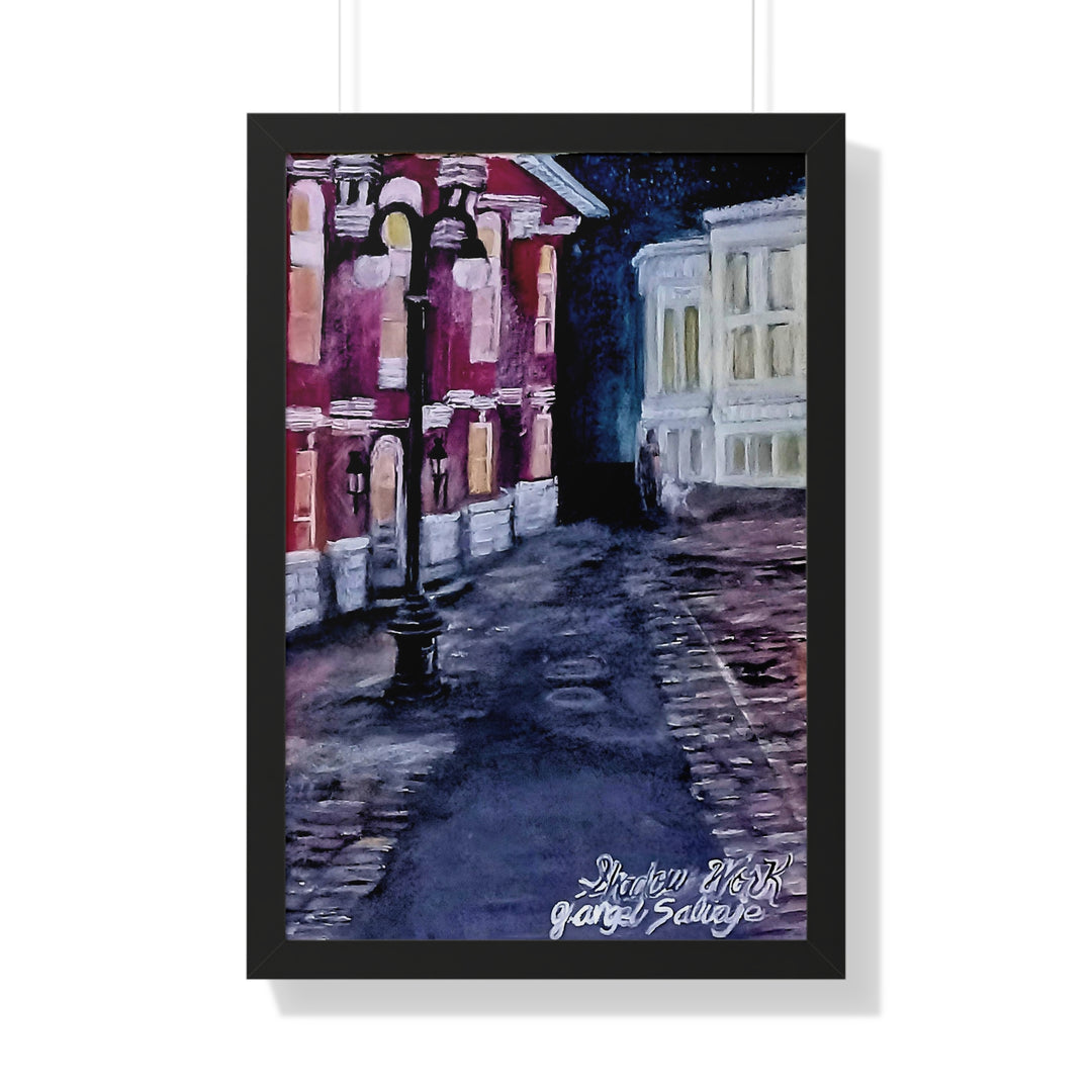 Shadow Work Framed Vertical Poster