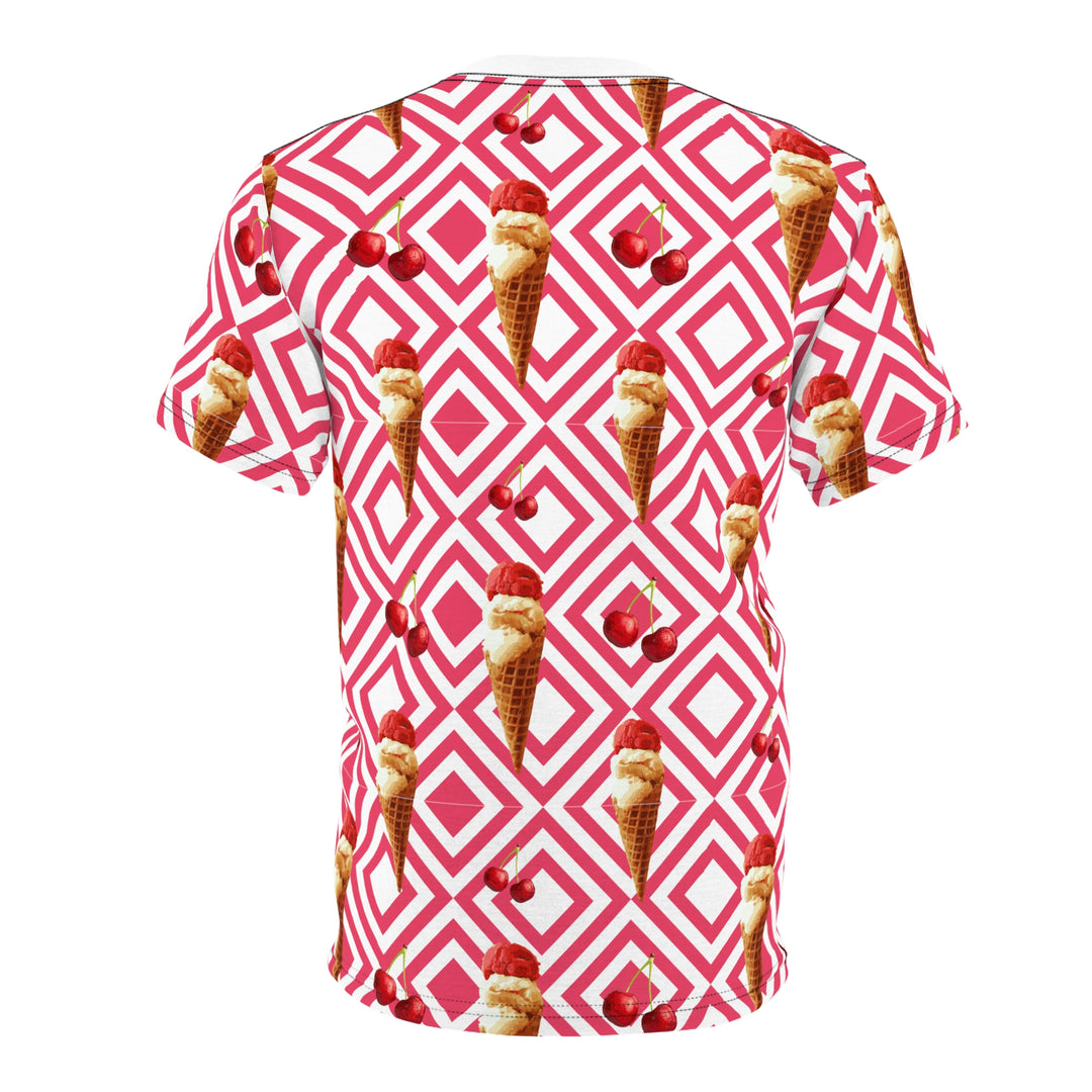 Chill out ice cream Unisex Cut & Sew Tee (AOP)
