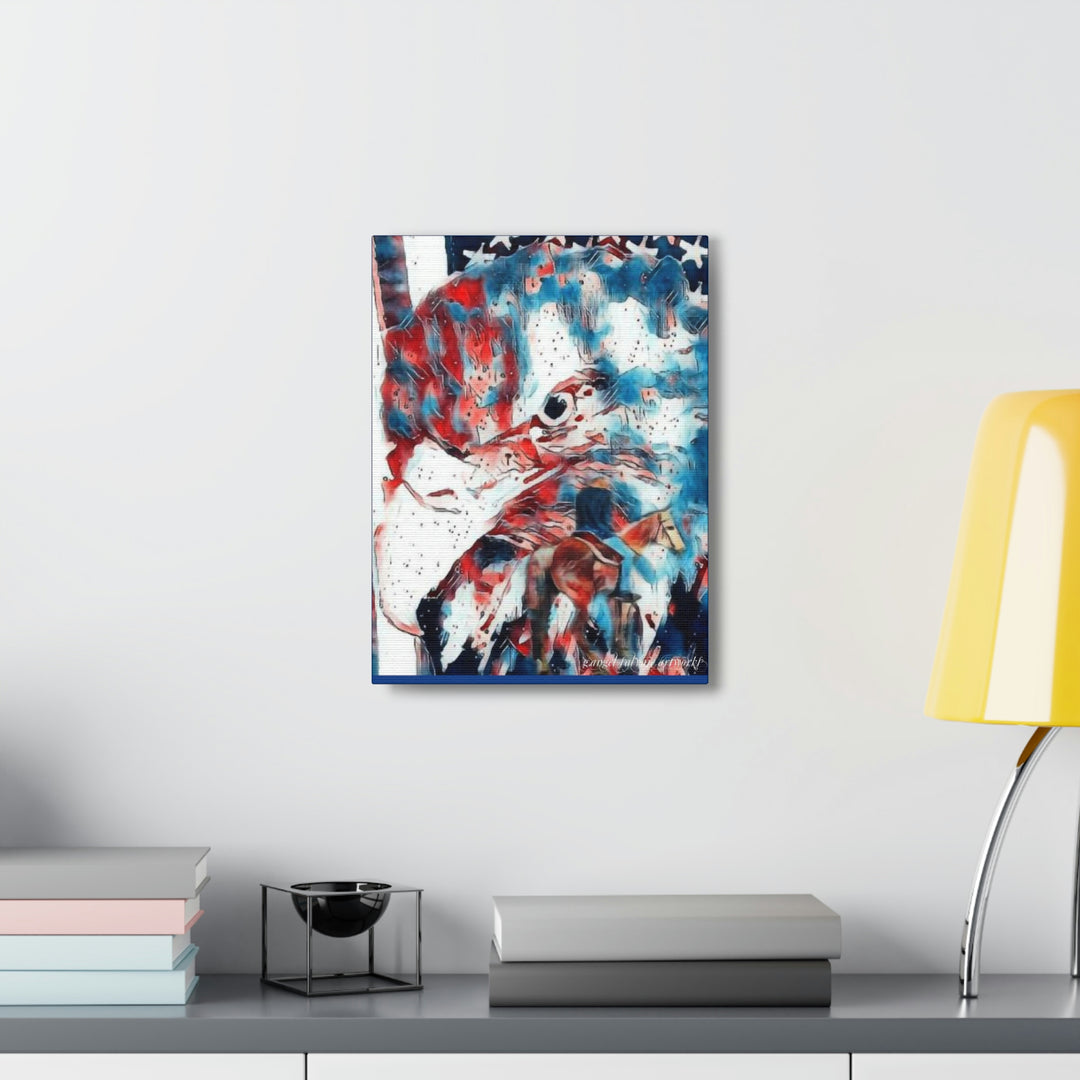 America Strong and Free Canvas Gallery Wraps