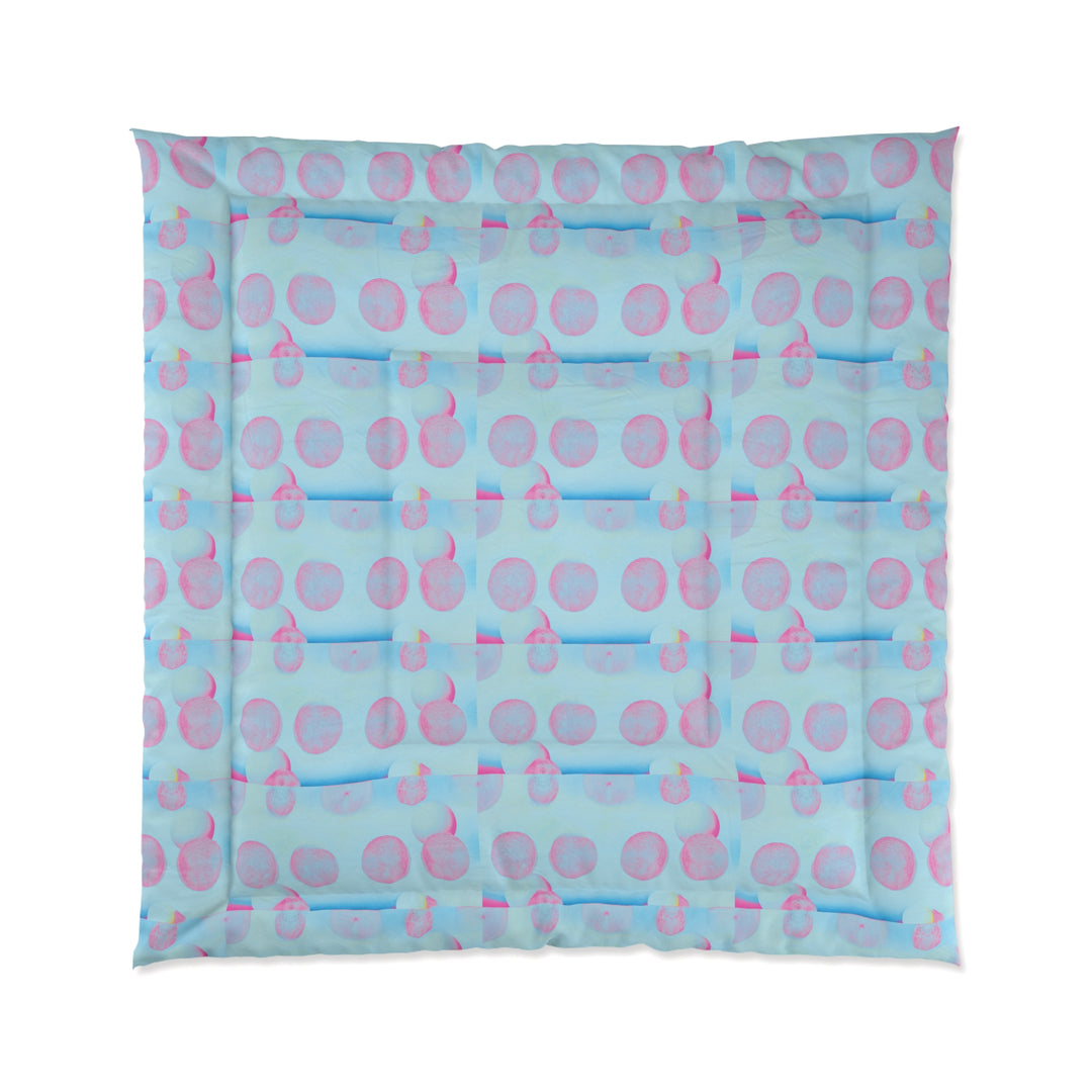 Blue and Pink Comforter