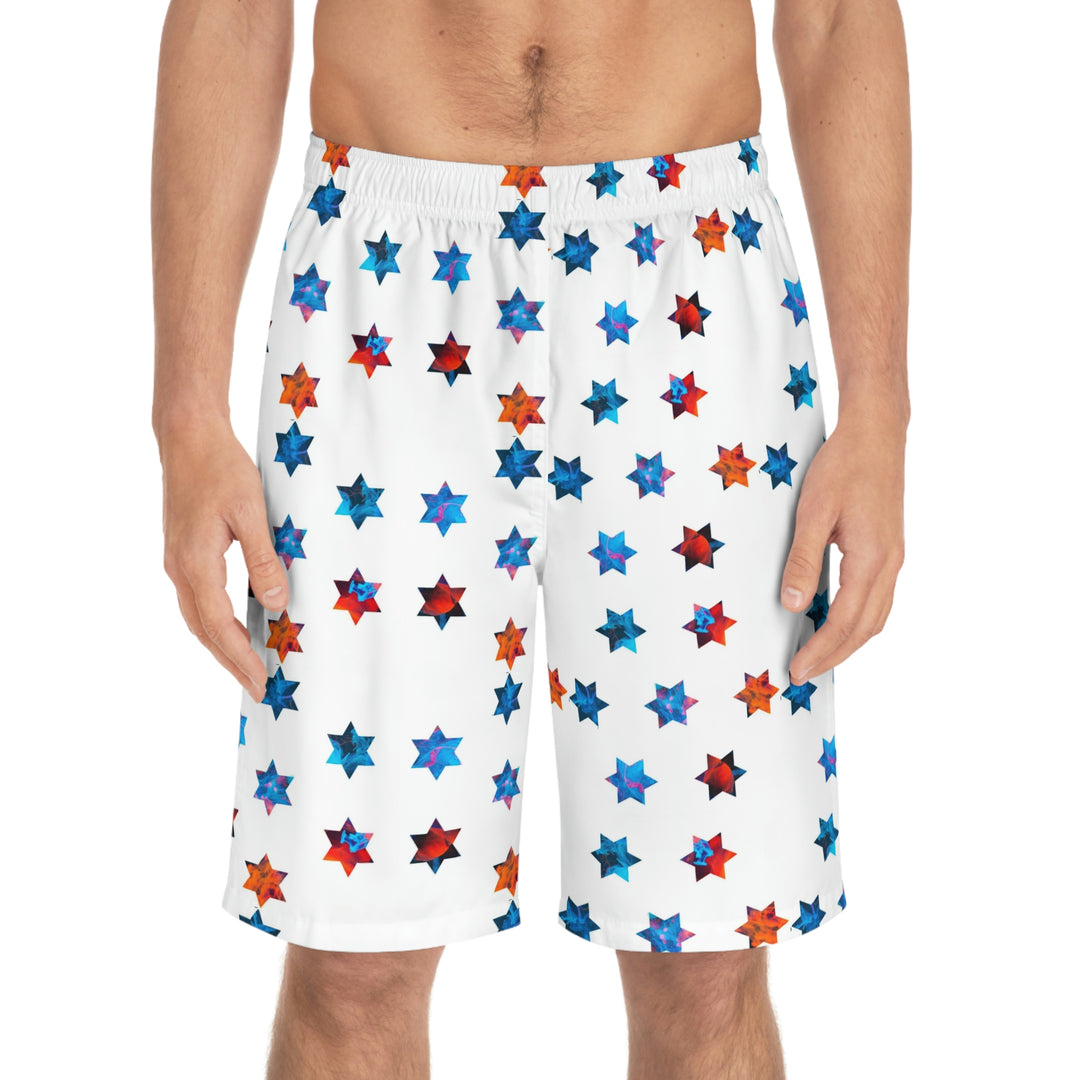 Stars Men's Board Shorts (AOP)