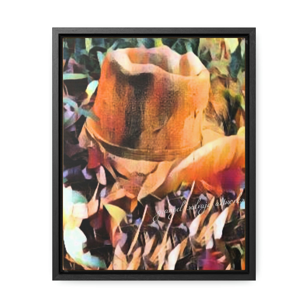 A Man's Hat Gallery Canvas Wraps, Vertical Frame