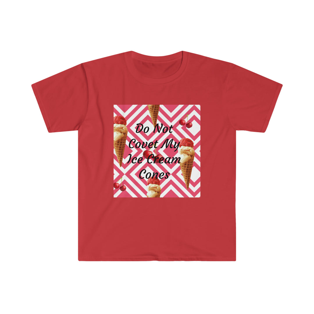 Ice cream cones Unisex Softstyle T-Shirt