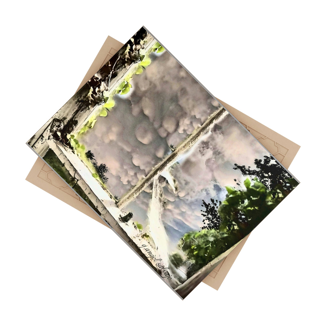 Inevitable Storm Approaching Ceramic Photo Tile