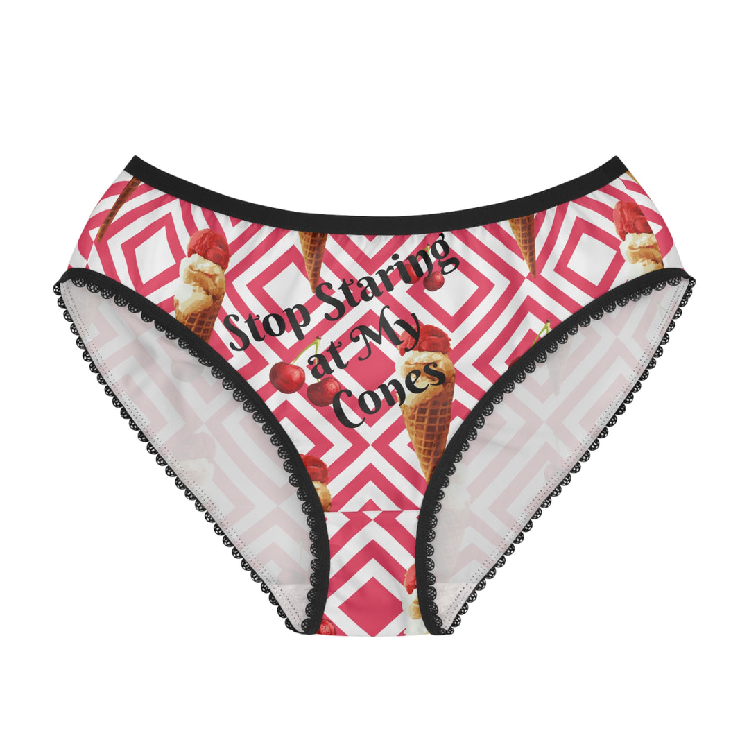 Dont look at my cones Women's Briefs (AOP)