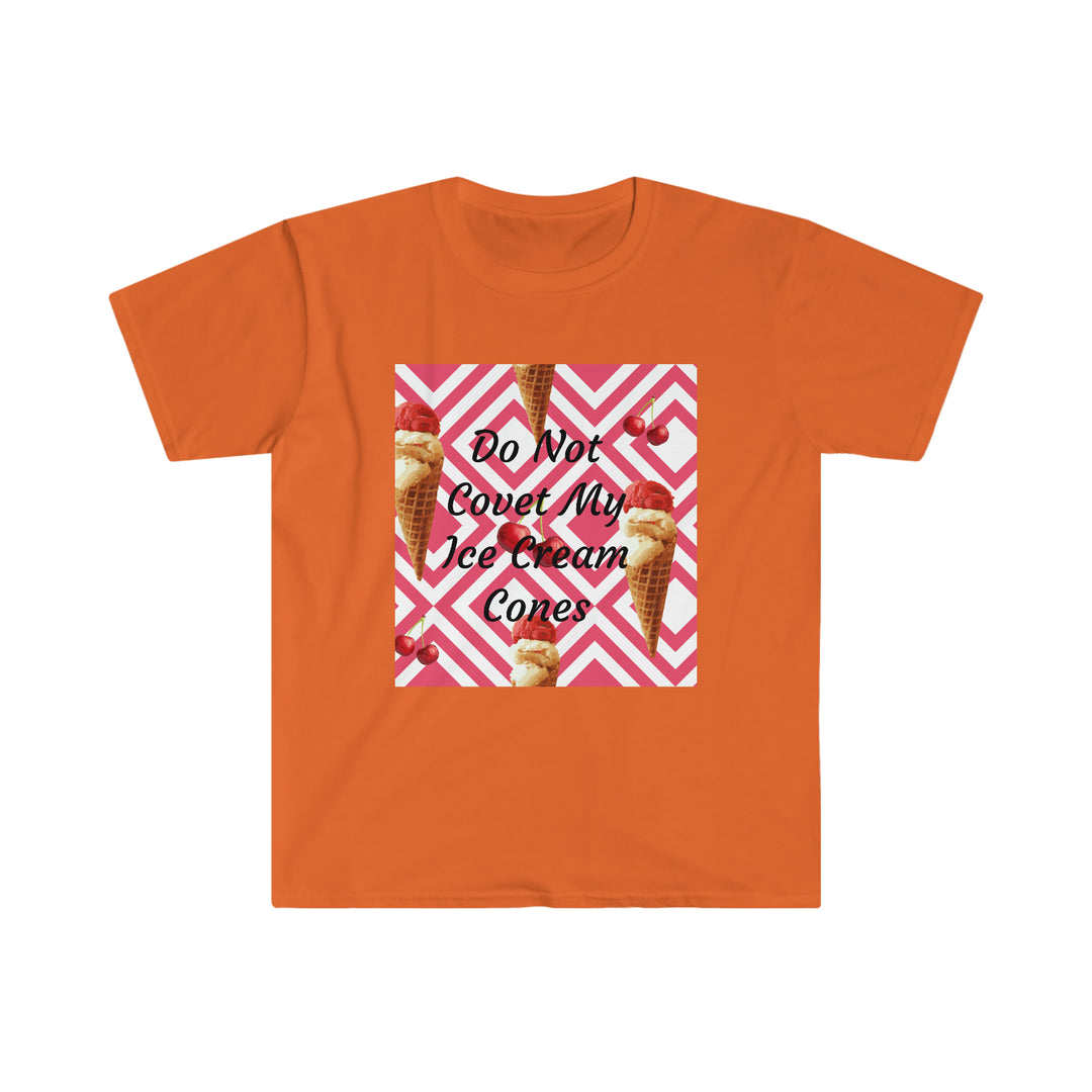 Ice cream cones Unisex Softstyle T-Shirt