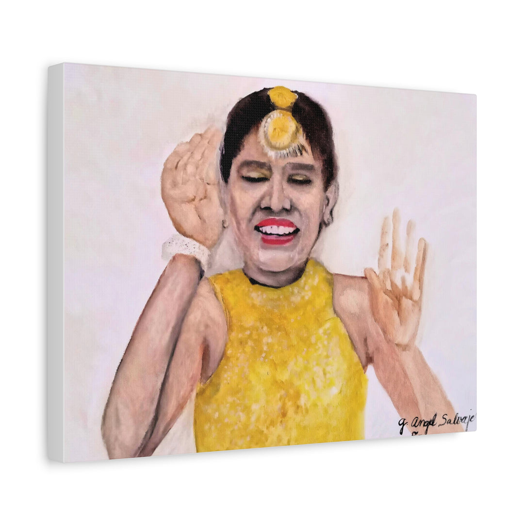 Pretty Little Dancer Matte Canvas, Stretched, 1.25"