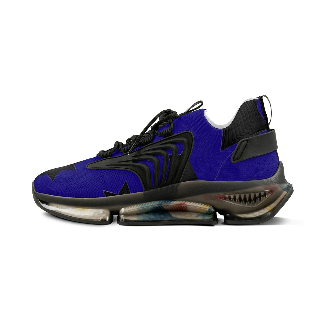 Gatlin'sBlue w/black stars Mesh Sneakers