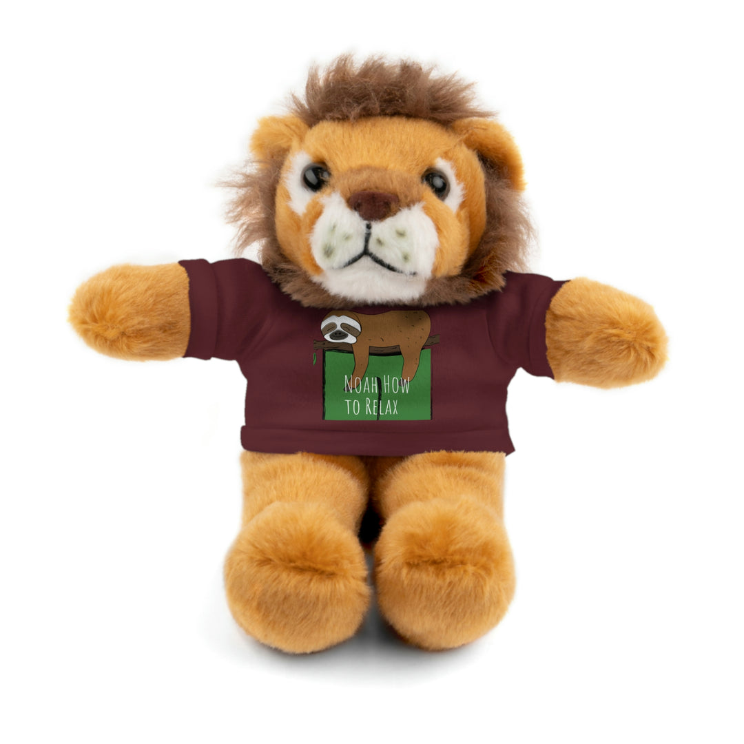 Noah How to Relax Stuffed Animals with Tee