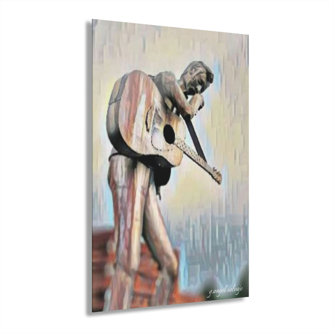 Singing River Sculpture, Sheffield, AL Acrylic Prints (French Cleat Hanging)