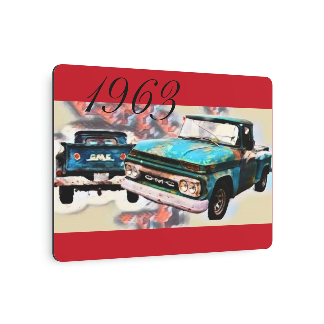 1963 gmc v6 Metal Art Sign