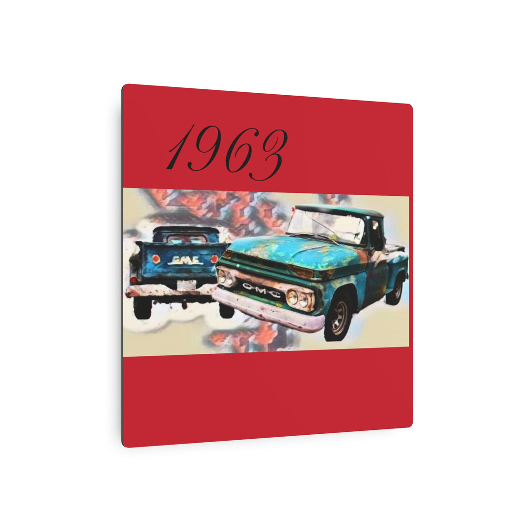 1963 gmc v6 Metal Art Sign