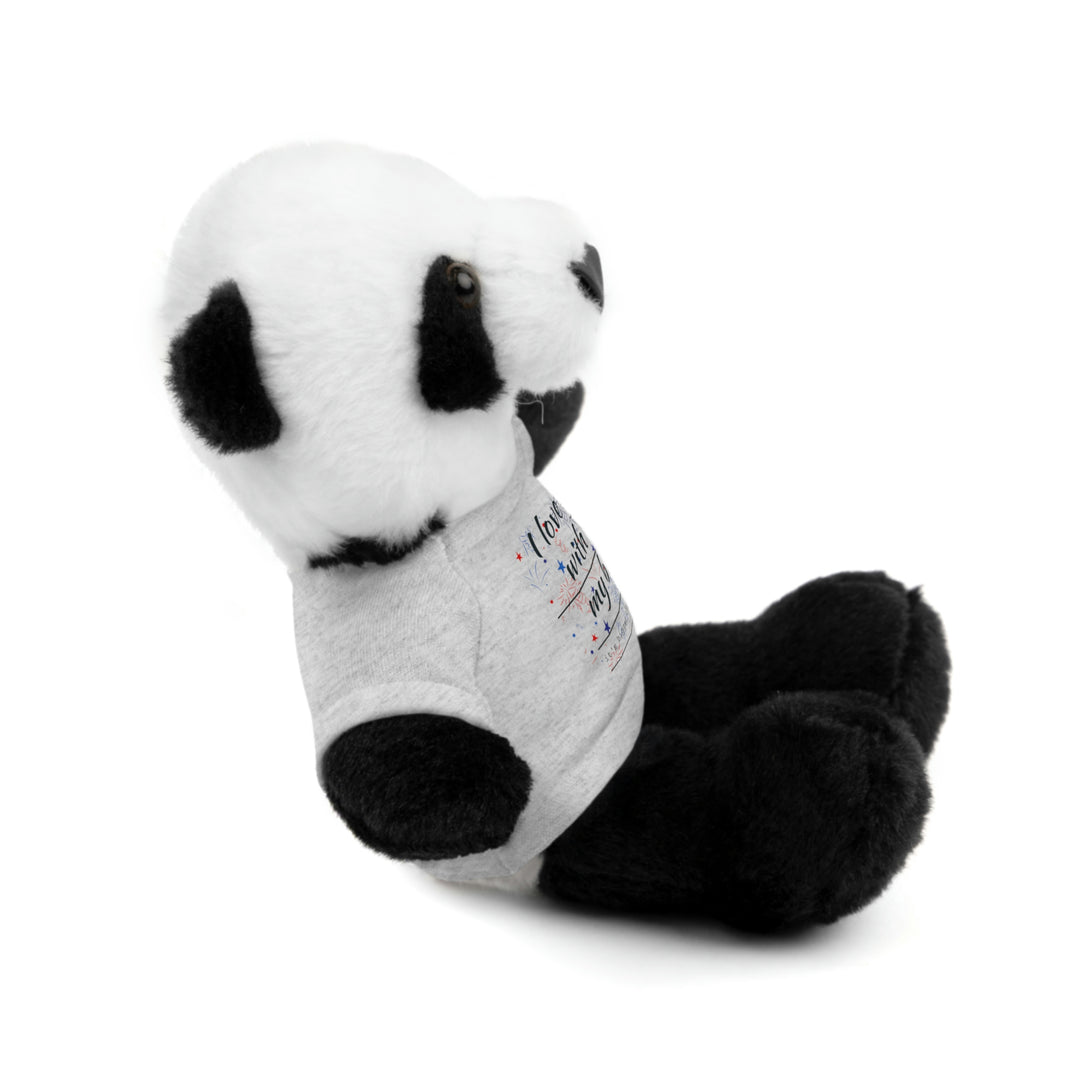 My butt is bigger Stuffed Animals with Tee