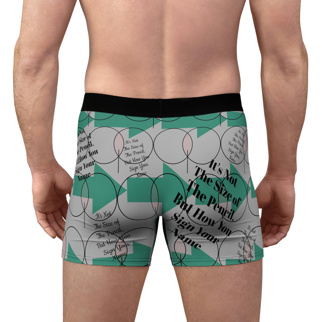 It's how you sign your name Men's Boxer Briefs (AOP)