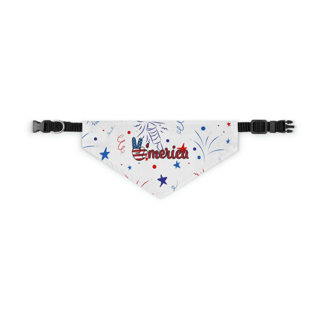 America/ Star Pet Bandana Collar
