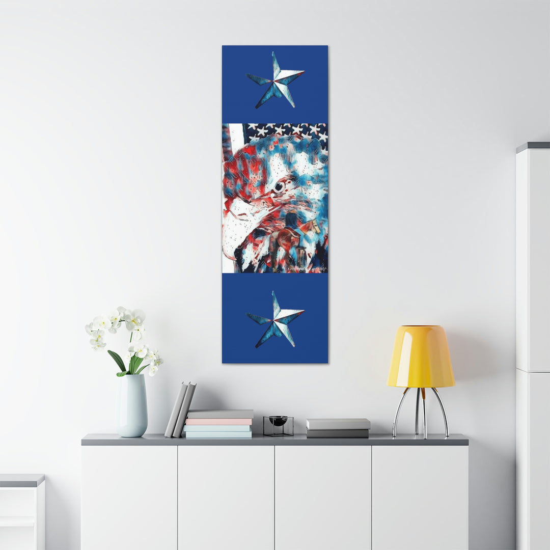 America Strong and Free Canvas Gallery Wraps
