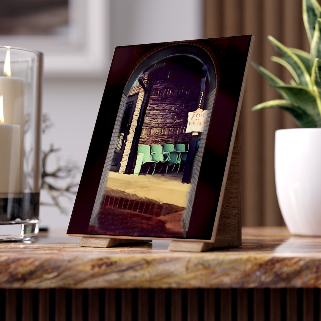Waystation to Judgement Ceramic Photo Tile