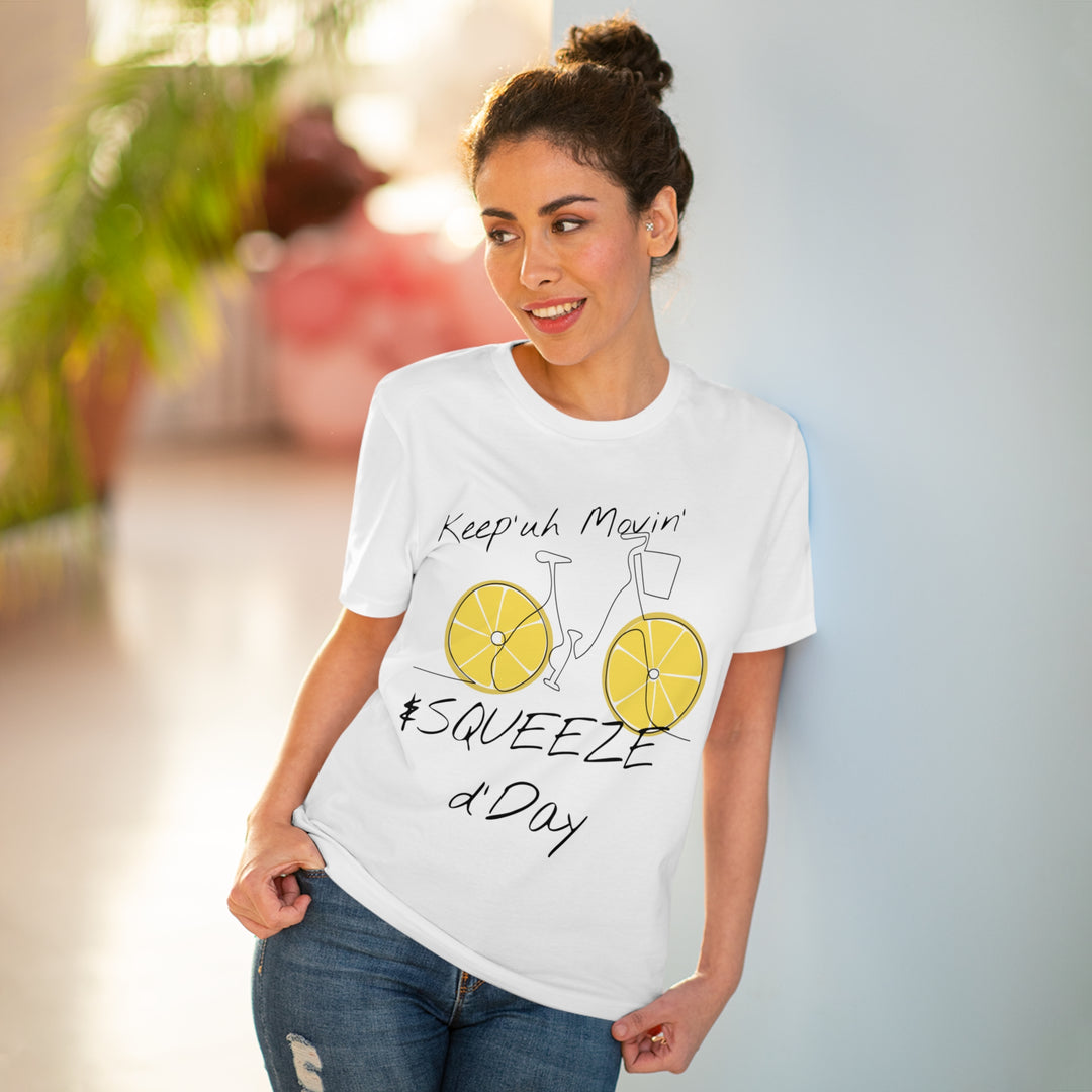 Lemon Keep Movin Organic Creator T-shirt - Unisex