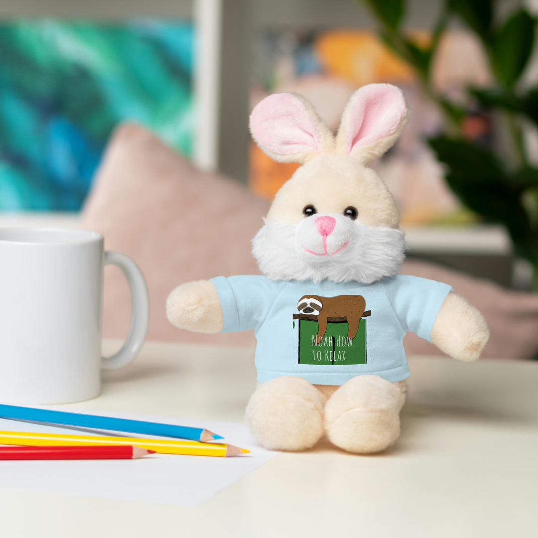 Noah How to Relax Stuffed Animals with Tee