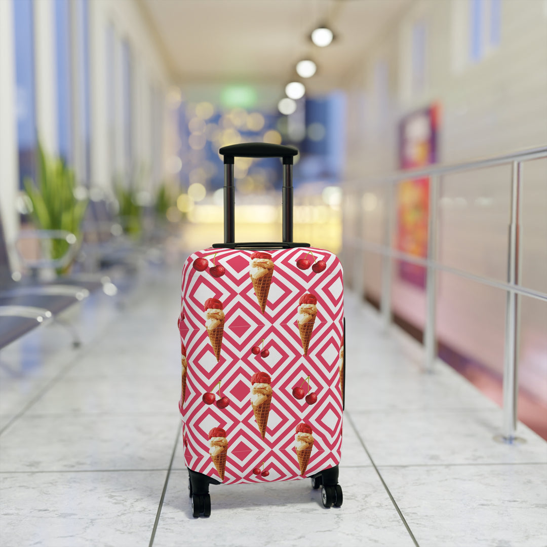 Chill Out Ice Cream Crowd Luggage Cover