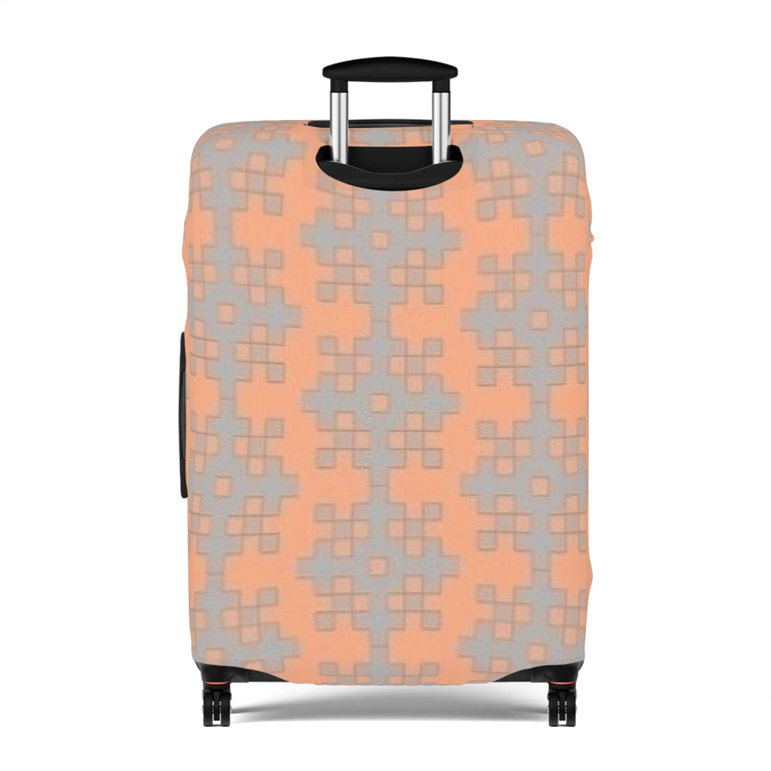Coral Luggage Cover