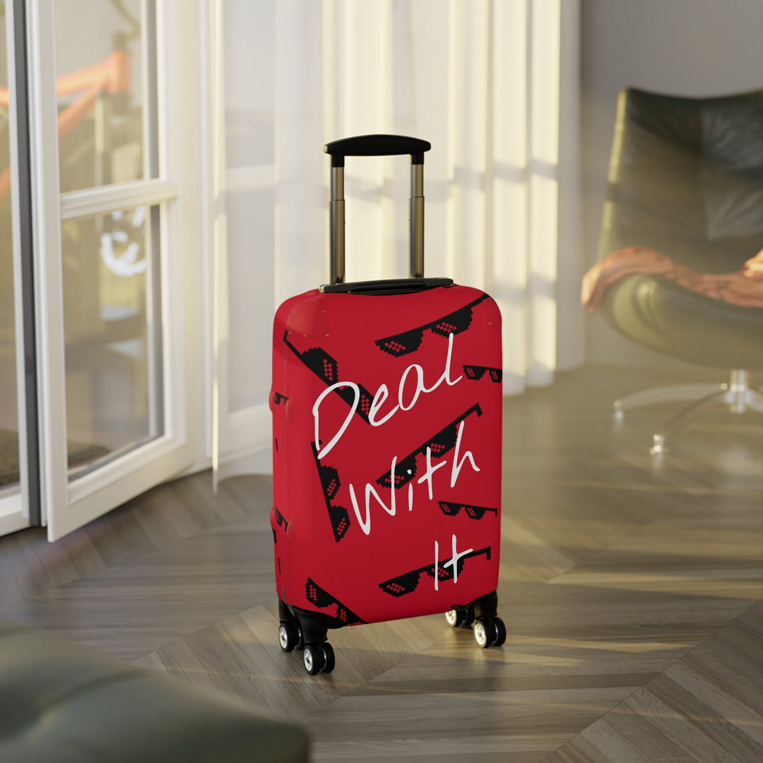 Deal With It Luggage Cover