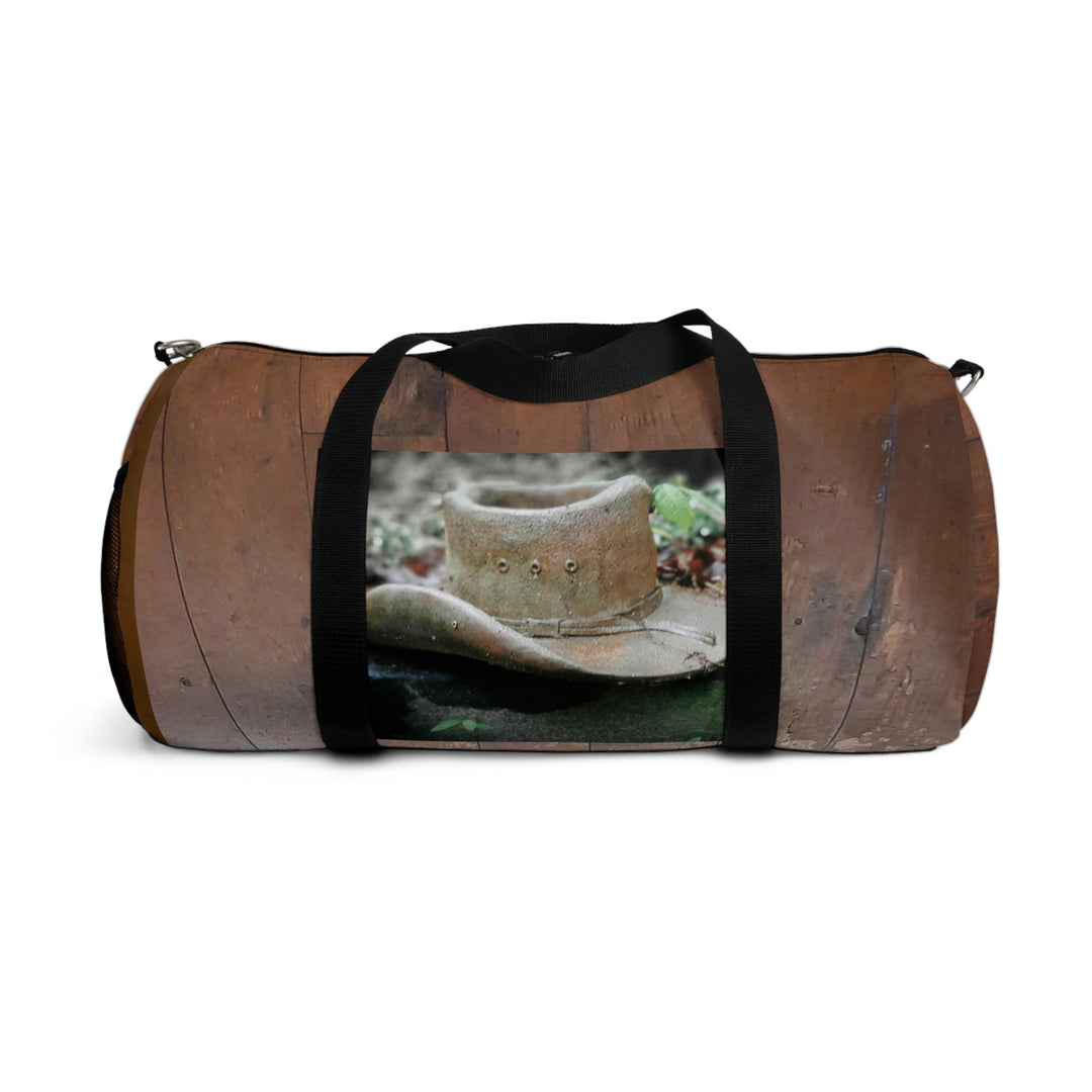 Man of many hats Duffel Bag