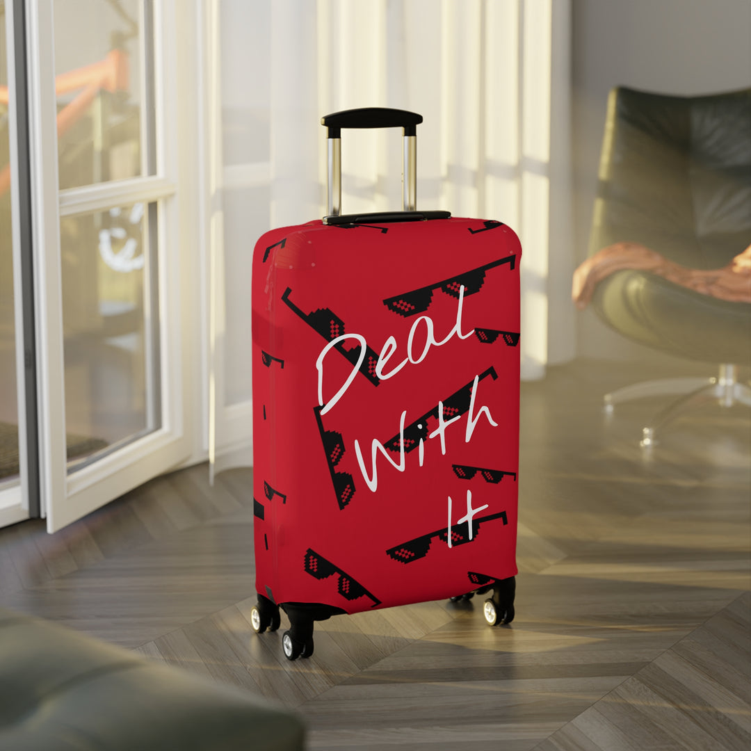 Deal With It Luggage Cover
