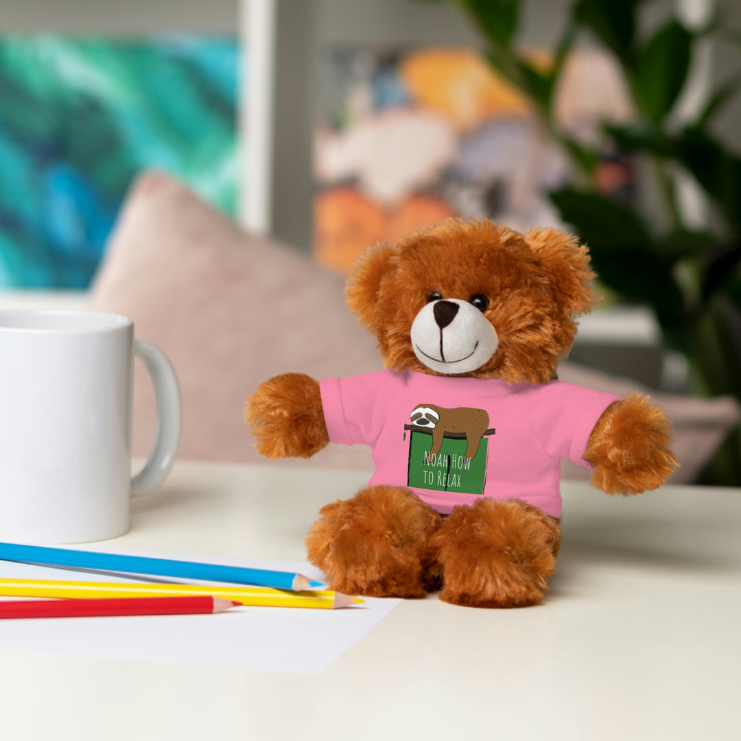 Noah How to Relax Stuffed Animals with Tee