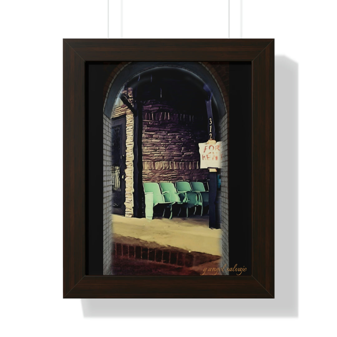 Waystation to Judgement Framed Vertical Poster