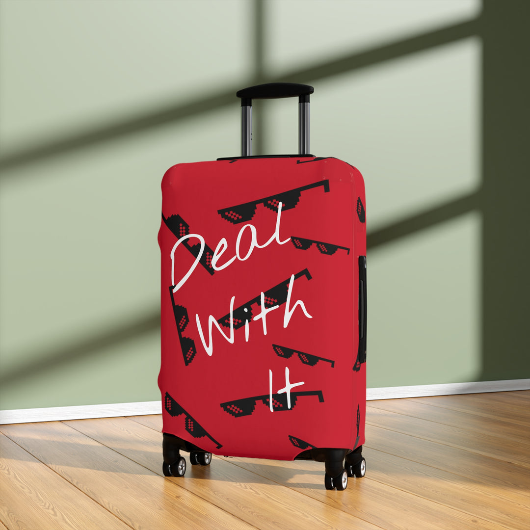 Deal With It Luggage Cover