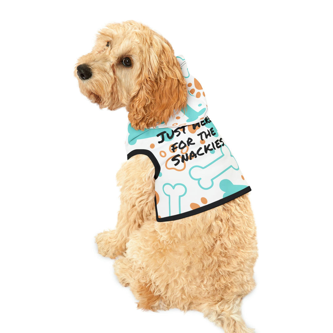 Here for Snackies Pet Hoodie