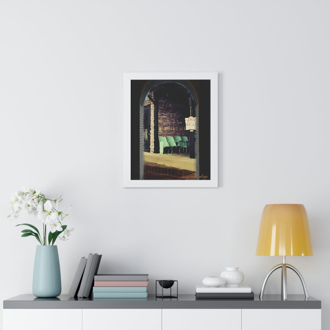 Waystation to Judgement Framed Vertical Poster