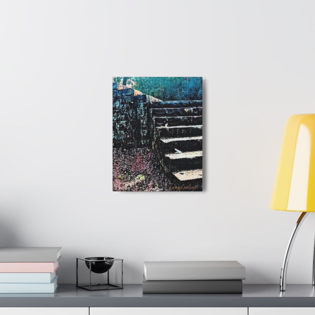 Take the High Road in pastels Canvas Gallery Wraps