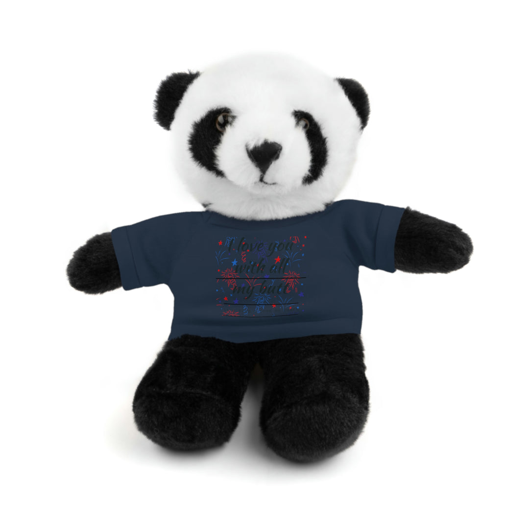 My butt is bigger Stuffed Animals with Tee