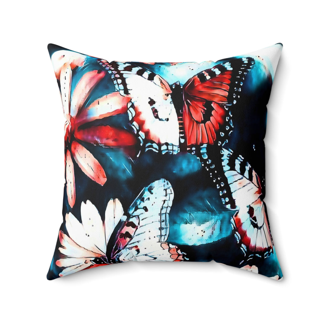 Maybe we are all like Butterflies style 2 Faux Suede Square Pillow