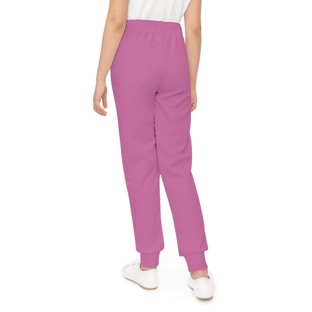 Light Pink Sassy Pants Youth Joggers (AOP)