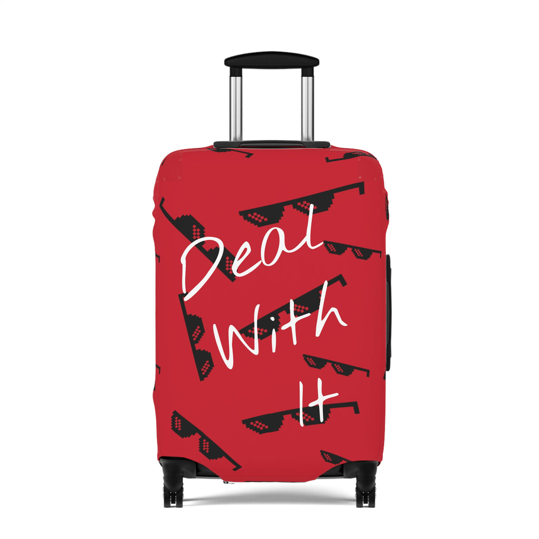 Deal With It Luggage Cover