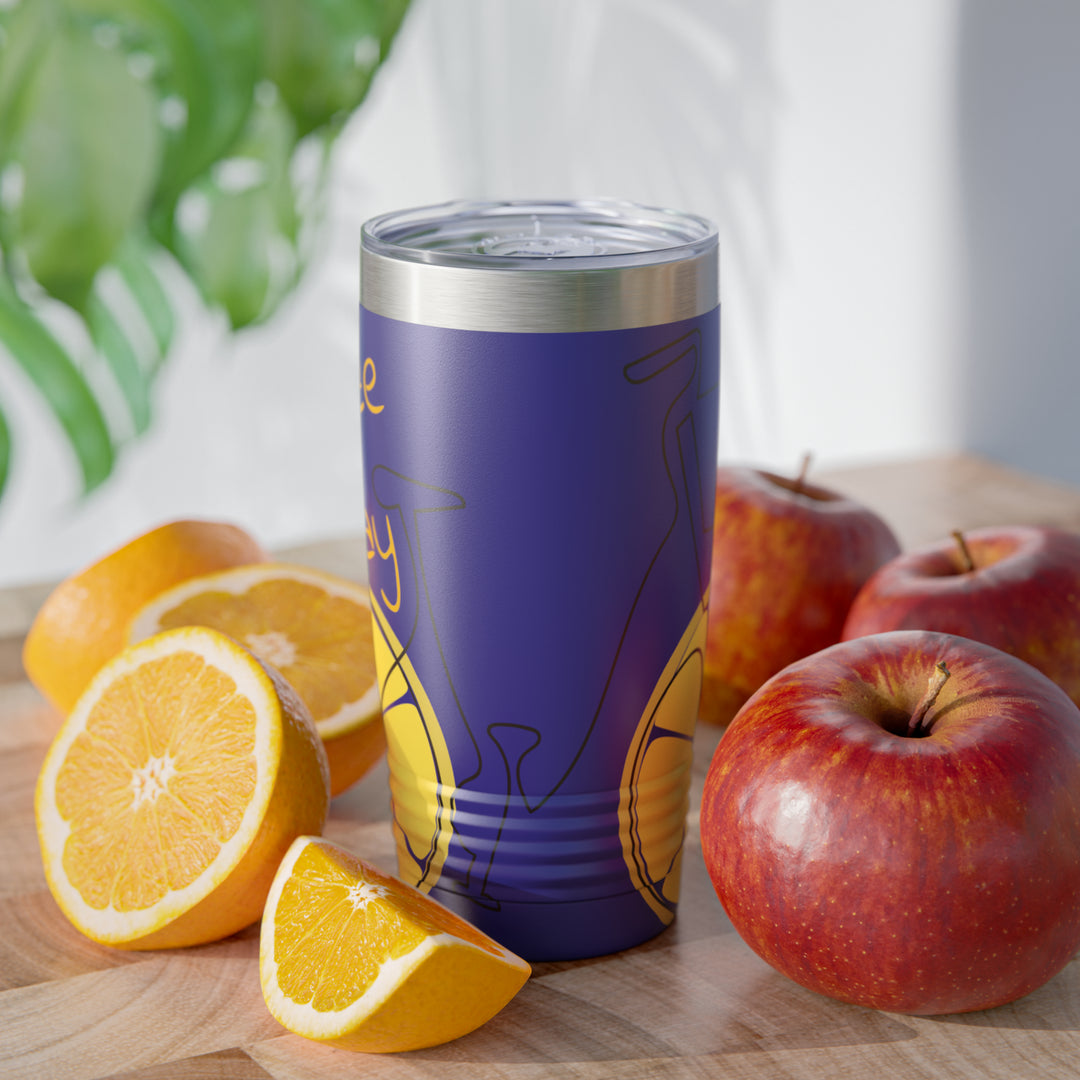Lemon Keep Movin' Ringneck Tumbler, 20oz